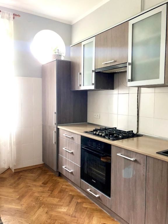 Апартаменты Apartment on Yevhena Konovaltsia Kulʼparkuv-29